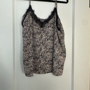 Elegant Black and Cream Women's Top